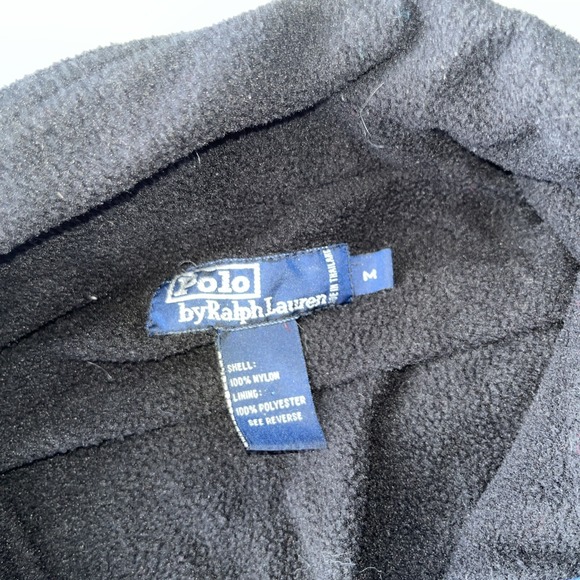 Vintage Men's POLO Ralph Lauren Blue Bomber Jacket. Medium - Picture 3 of 8